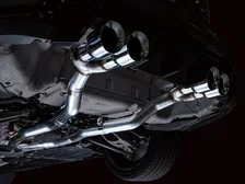 Track Edition Catback Exhaust for BMW G8X M3/M4 - 4.5" Chrome Silver Tips image 11