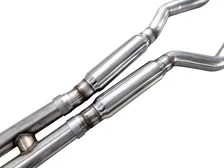 SwitchPath™ Cat-back Exhaust for '18-'23 S550 Mustang GT - Quad Diamond Black Tips image 4