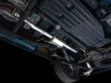 0FG Dual Side Exit Exhaust for Ford F-150 Regular Cab - 4.5" Diamond Black Tips image 12