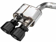 SwitchPath™ Exhaust for Ford Mustang S550 Mach1 - Quad Diamond Black Tips image 4
