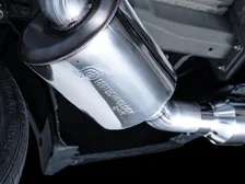 Touring Edition Exhaust for FE1 Civic Si/DE4 Acura Integra - 5" Chrome Silver Tips image 14