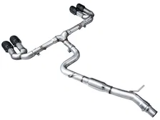 Track Edition Exhaust for Audi 8Y S3 - 4.5" Diamond Black Tips image 2