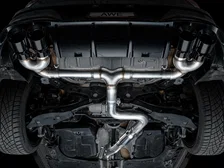 Track Edition Exhaust for Volkswagen MK8 Golf R - Diamond Black Tips image 14