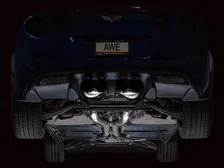 Touring Edition Axleback Exhaust for C6 Chevrolet Corvette Z06/ZR1 - 4.5” Diamond Black Tips image 11