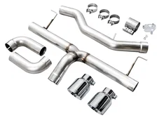 Track Edition Axleback Exhaust for BMW G2X 330i/430i - 4.5” Chrome Silver Tips image 5