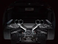 Track Edition Exhaust for BMW G87 M2 - 4.5" Chrome Silver Tips image 14