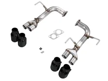 Track Edition Axleback Exhaust for VB Subaru WRX - 4" Diamond Black Tips image 4