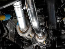 0FG Catback Exhaust for RAM TRX - 5" Diamond Black Tips image 17