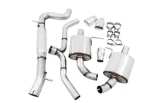 Touring Edition Exhaust for VW Golf Alltrack / Sportwagen 4Motion - Chrome Silver Tips image 3