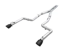 Track Edition Exhaust for 15+ Charger 6.4 / 6.2 SC - Diamond Black Tips image 1