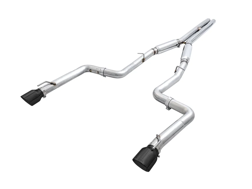 Track Edition Exhaust for 15+ Charger 6.4 / 6.2 SC - Diamond Black Tips