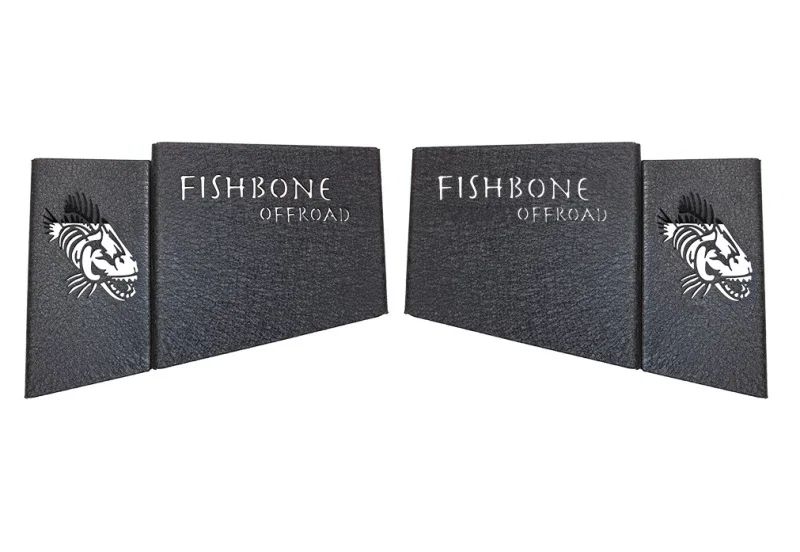 Fishbone Offroad FB25100, 2018+ Jeep JLU Wrangler JL 4 Door Wheel Well Storage Bins