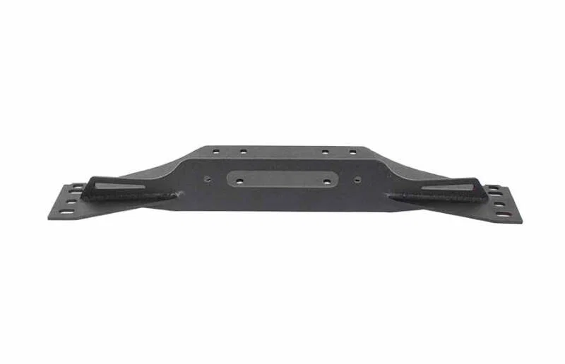 Fishbone Offroad FB21052, 97-06 Jeep Wrangler TJ Winch Plate Steel - Black Textured Powdercoat Piranha Series