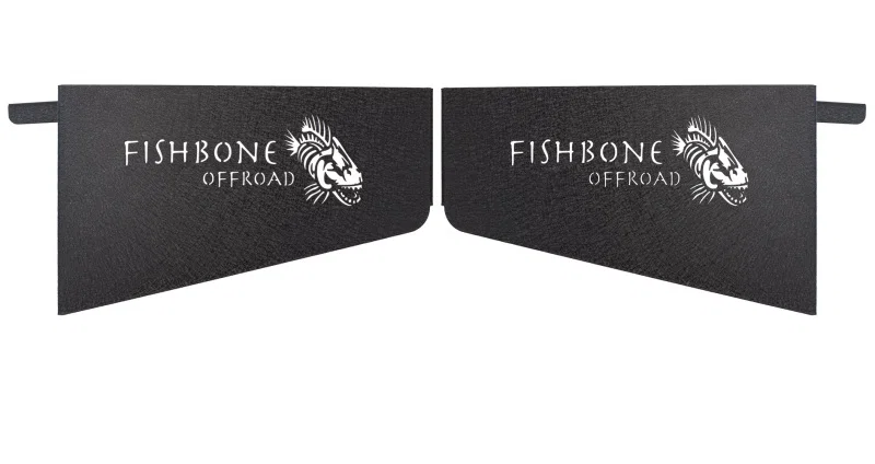 Fishbone Offroad FB25101, 2018+ Jeep Wrangler JL 2 Door Wheel Well Storage Bins