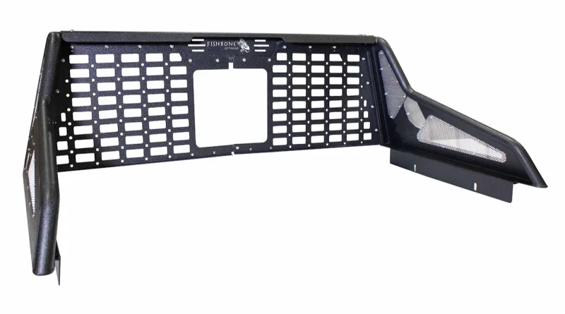 Fishbone Offroad FB21243, 2016+ Tacoma Chase Rack w Molle Window Panel