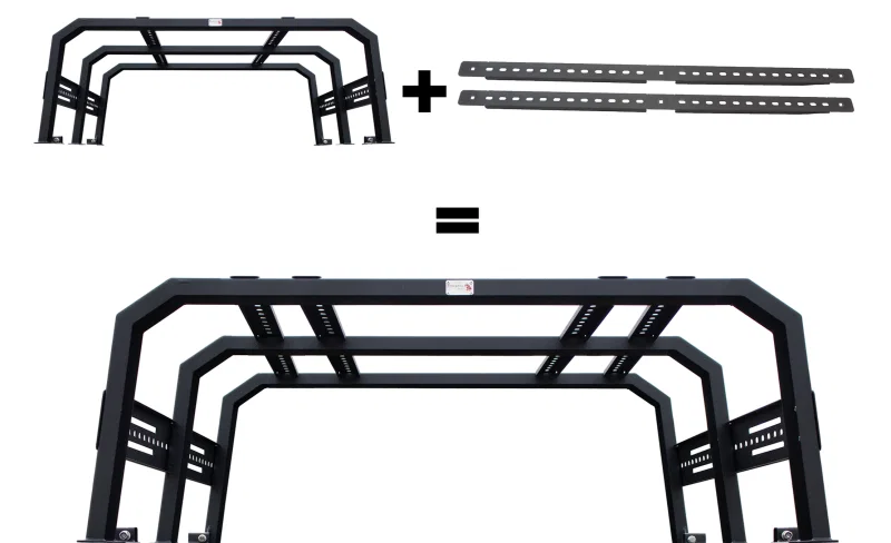 Fishbone Offroad FB21269, 61In Tackle Racks Top Rails
