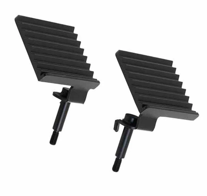 Fishbone Offroad FB21040, 07-18 Jeep Wrangler JK - Foot Peg Set - Black