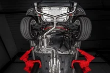 Catback Exhaust System (w/ Front Muffler) - GTI (MK7) image 26