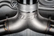 Catback Exhaust System (w/ Front Muffler) - GTI (MK7.5) image 31