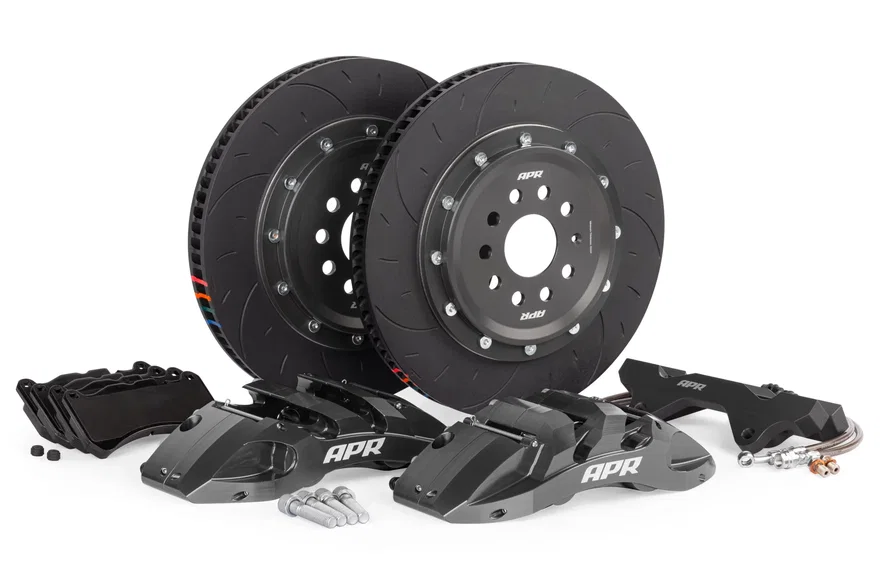 370x34mm 6-Piston Big Brake Kit - Front - Grey - (8Y RS3)