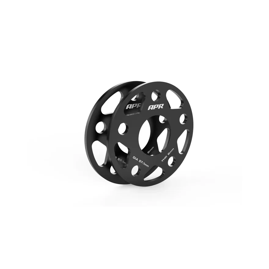 APR MS100153, Spacers (Set of 2) - 57.1mm CB - 6mm Thick