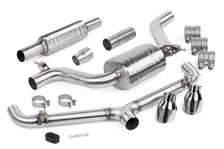 Catback Exhaust System (w/ Front Muffler) - GTI (MK7.5) image 1