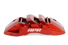 370x34mm 6-Piston Big Brake Kit - Front - Red - (MQB/MQBEVO 312mm) image 6