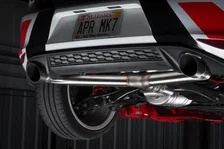 Catback Exhaust System (w/ Front Muffler) - GTI (MK7.5) image 30