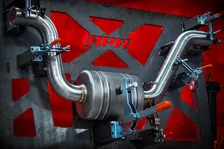 Catback Exhaust System (w/ Front Muffler) - GTI (MK7.5) image 47