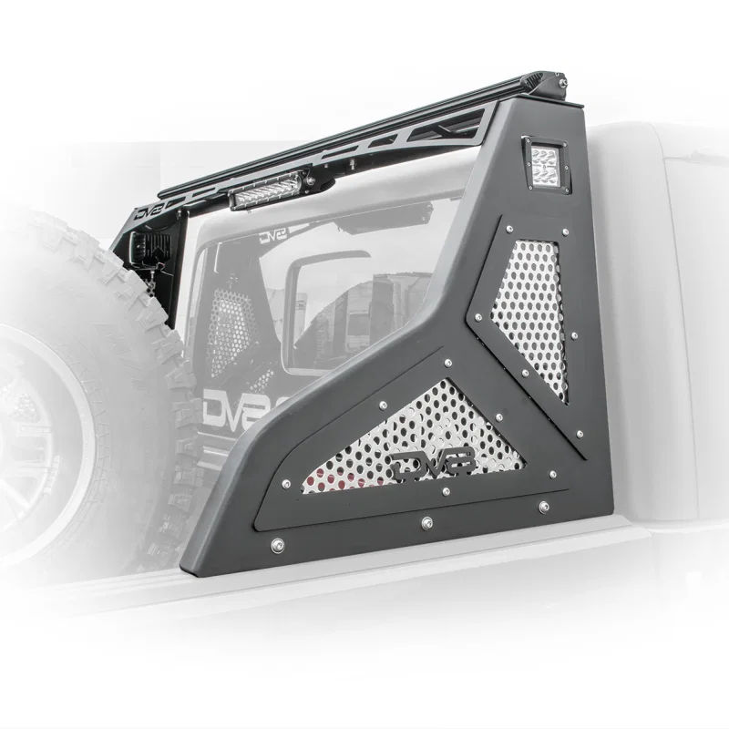 DV8 Offroad RRGL-01, 2019+ Jeep Gladiator Bolt On Chase Rack