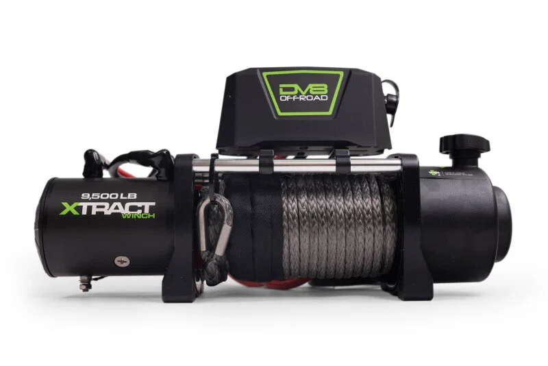 DV8 Offroad WB95K-SR, Xtract 9.5k Synthetic Rope Winch