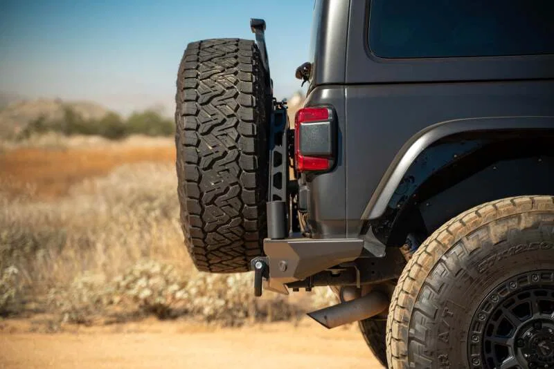 DV8 Offroad TCJL-13, 18-23 Jeep Wrangler JL MTO Series Bumper Spare Tire Swing Gate