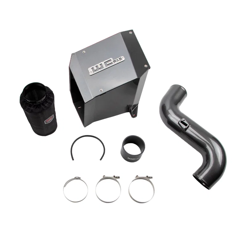 Wehrli WCF100193-GB, 07.5-10 Chevrolet Duramax LMM 4in Intake Kit - Gloss Black