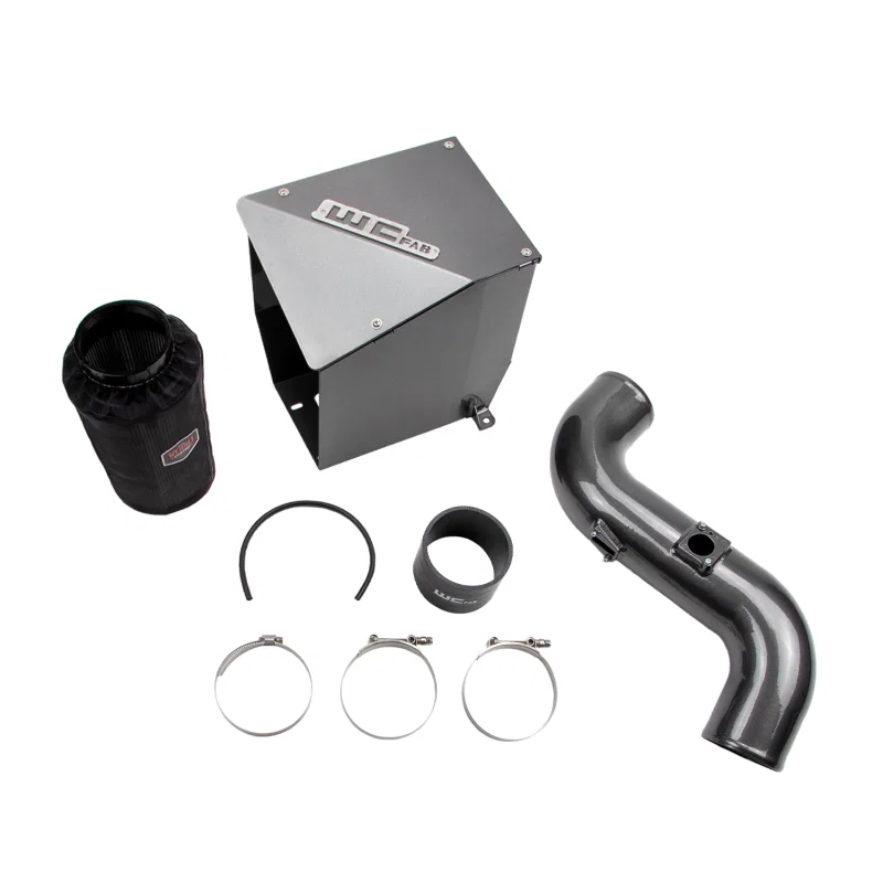 Wehrli WCF100194-SBO, 11-16 GM Duramax LML 4in Intake Kit - Sparkle Bomber Orange