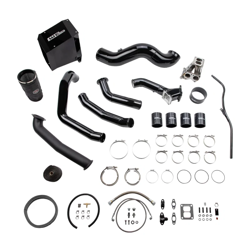 Wehrli WCF100489-BG, 01-04 GM Duramax LB7 S400 Single Turbo Install Kit - Bengal Grey