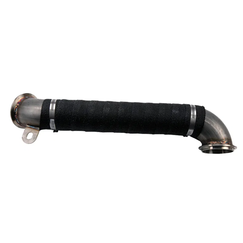 Wehrli WCF100703, 04.5-10 Chevrolet 6.6L LLY/LBZ/LMM Duramax 3in Stainless Down Pipe