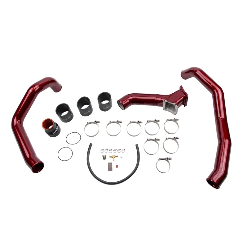 Wehrli WCF100411-CAT, 01-04 Duramax LB7 Stage 1 High Flow Bundle Intake Kit - Cat Yellow