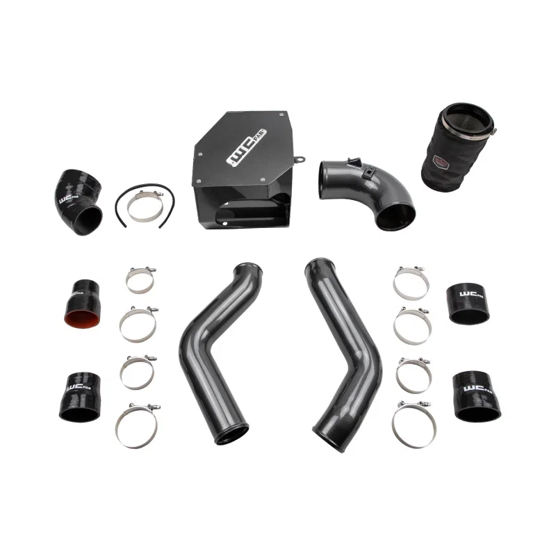 Wehrli WCF100331-GW, 19-24 6.7L Cummins Stage 2 High Flow Intake Bundle - Gloss White