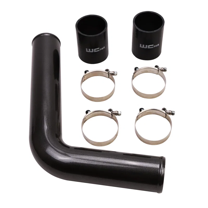 Wehrli WCF100359-SGS, 03-07 Cummins 5.9L Driver Side 3in Intercooler Pipe - Sparkle Granny Smith for Dodge