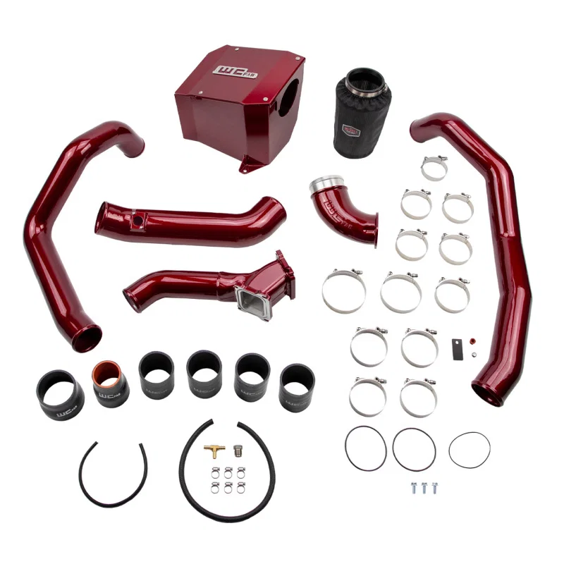 Wehrli WCF100435-CT, 01-04 Duramax LB7 Stage 2 High Flow Intake Bundle Kit - Candy Teal