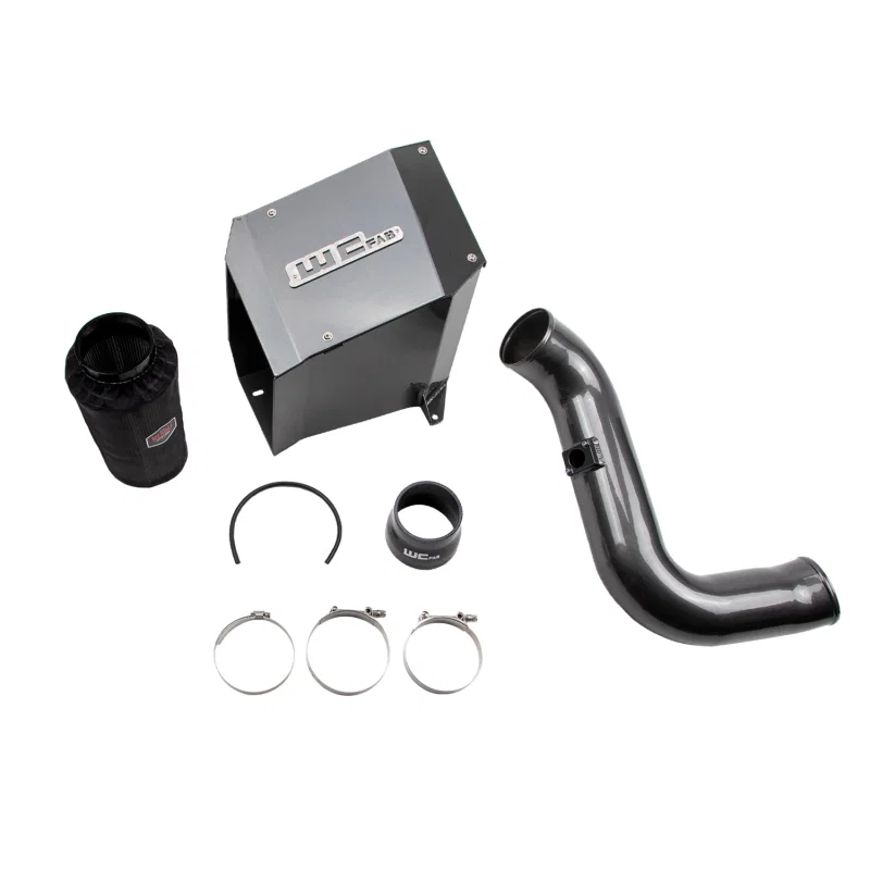 Wehrli WCF100191-BS, 04.5-05 GM Duramax LLY 4in Intake Kit - Bengal Silver