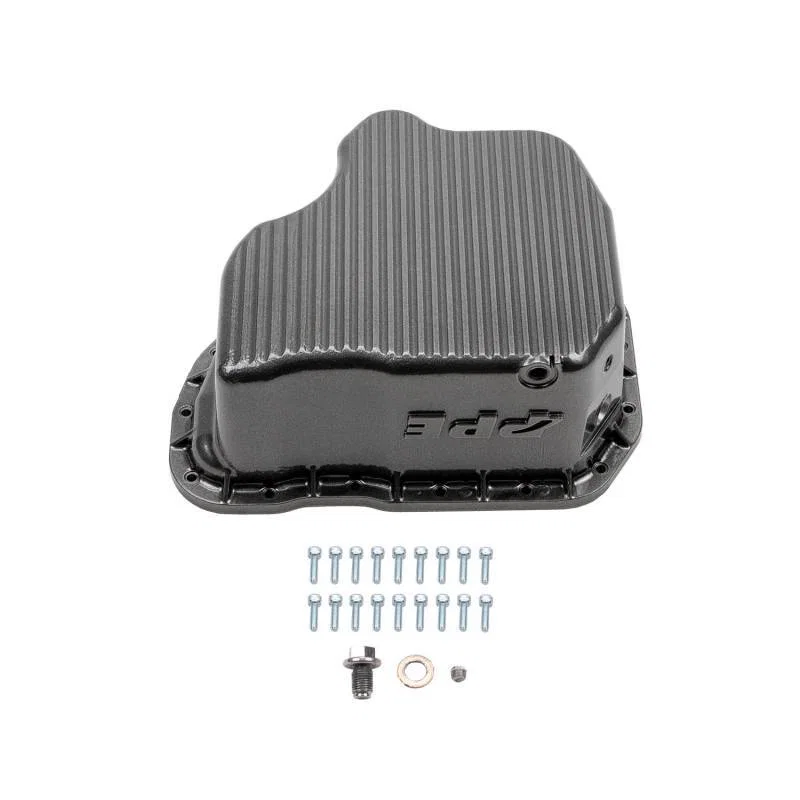 Wehrli WCF100132-CT, 11-16 GM Duramax WCFab X PPE High Capacity Aluminum Oil Pan - Candy Teal