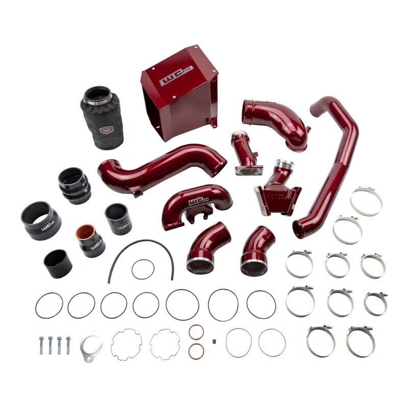 Wehrli WCF100437-BB, 06-07 Chevrolet Duramax 6.6L LBZ Stage 2 High Flow Intake Bundle Kit - Bengal Blue