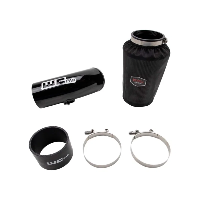 Wehrli WCF100440-BB, Cummins High Mount 2nd Gen Swap 4in Intake Kit - Bengal Blue