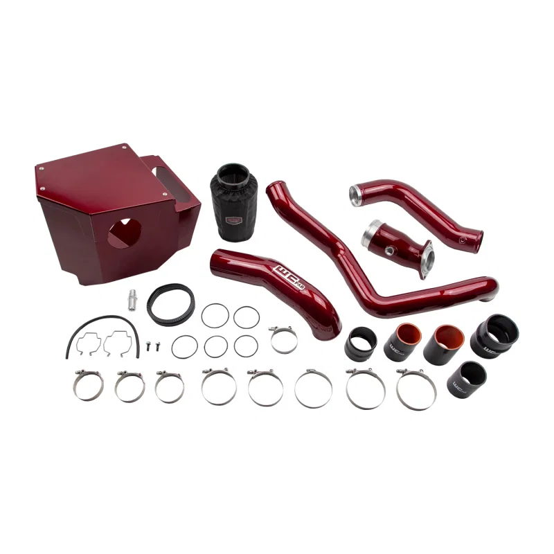 Wehrli WCF100414-CAT, 20-26 GM Duramax L5P High Flow Intake Bundle Kit Stage 2 - Cat Yellow