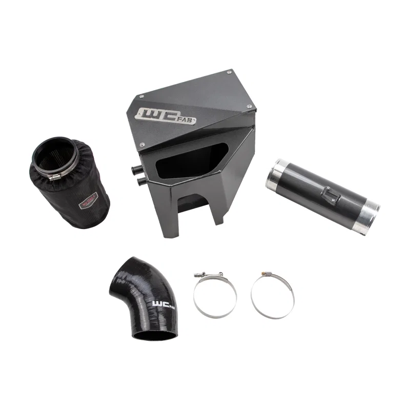 Wehrli WCF100282-BR, 20-24 Ford 6.7L Powerstroke 4in. Intake Kit - Bengal Red