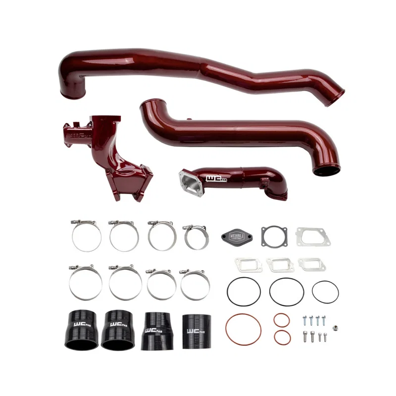 Wehrli WCF100278-BR, 11-16 Duramax LML High Flow Intake Bundle Kit Stage 1 - Bengal Red