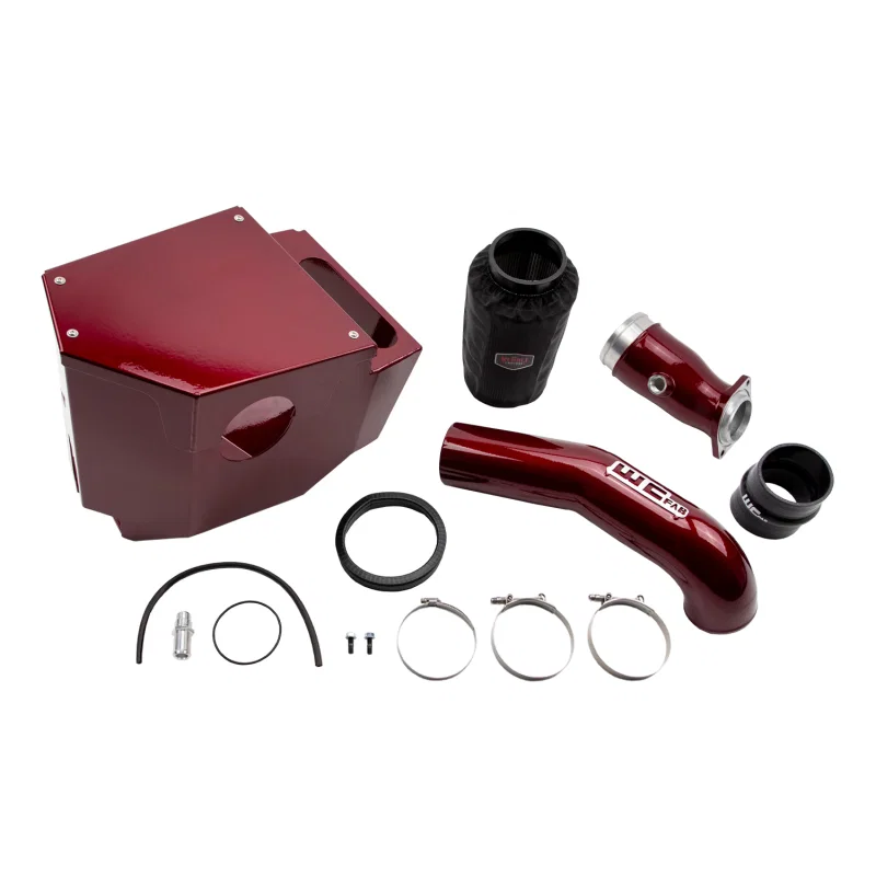 Wehrli WCF100684-BS, 20-24 Duramax L5P 4in. Stage 2 Intake Kit - Bengal Silver