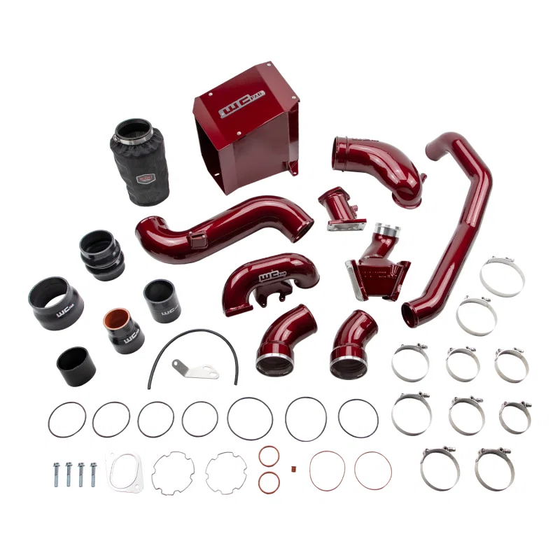 Wehrli WCF100438-GRY, 07.5-10 Chevrolet 6.6L Duramax LMM Stage 2 High Flow Bundle Kit - WCFab Grey