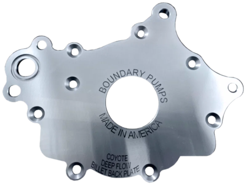 Boundary CM-BBP, 2011+ Ford Coyote (All Types) V8 Billet Pump Plate